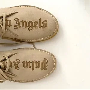 NWT: PALM ANGELS x CLARK | Logo Desert Chukka Boot Palm Angels - Palm Angels X Clarks Logo Desert Boots | HBX main image 2